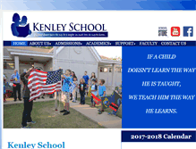 Tablet Screenshot of kenleyschool.org